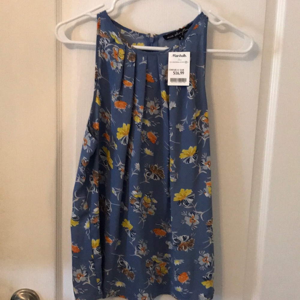 Floral tank for spring